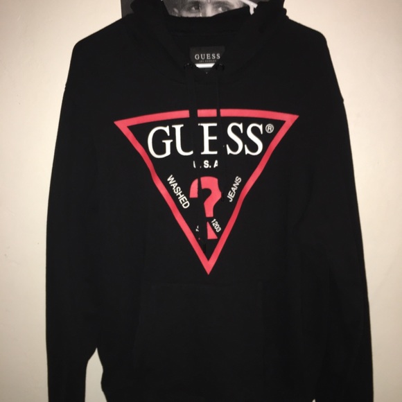 Coats | Guess Hoodie Pullover | Poshmark